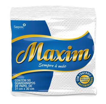 GUARDANAPO MAXIM 31X30 C/50