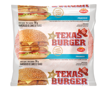 HAMBURGUER SEARA TEXAS BURGER 56G