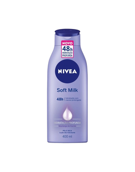 HIDRATANTE NIVEA SOFT MILK PELE SECA 400ML