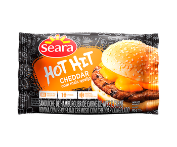 HOT HIT SEARA CHEDDAR 145G