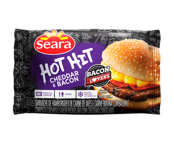 HOT HIT SEARA CHEDDAR C/BACON 145G
