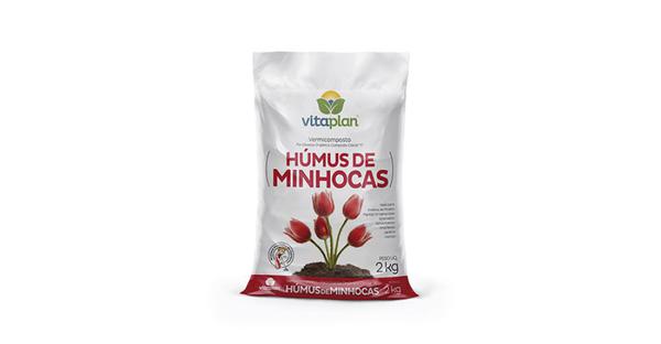 HUMUS VITAPLAN MINHOCAS 2KG