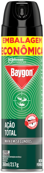 INSETICIDA BAYGON AEROSOL ACAO TOTAL 395ML