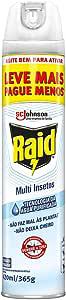 INSETICIDA RAID AEROSOL MULTI-INSETOS BASE AQUA PROTECTION LEVE MAIS PAGUE MENOS 420ML