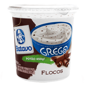 IOGURTE BATAVO GREGO FLOCOS 450G