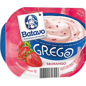IOGURTE BATAVO GREGO MORANGO 100G