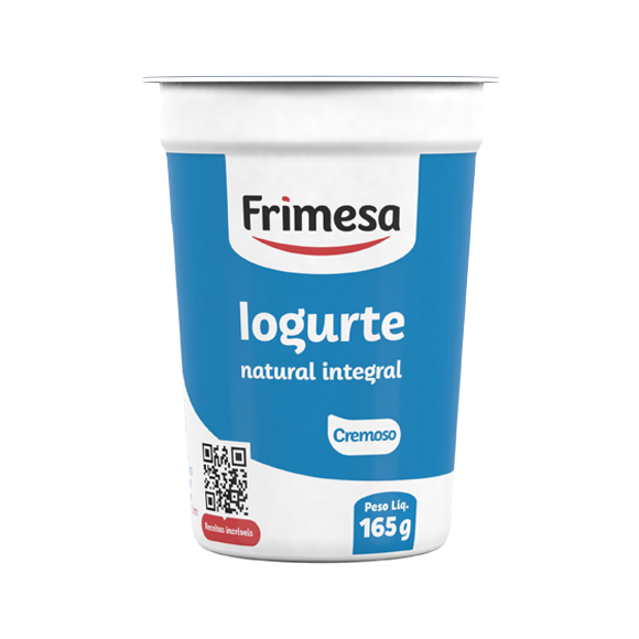IOGURTE FRIMESA CREMOSO NATURAL INTEGRAL 165G