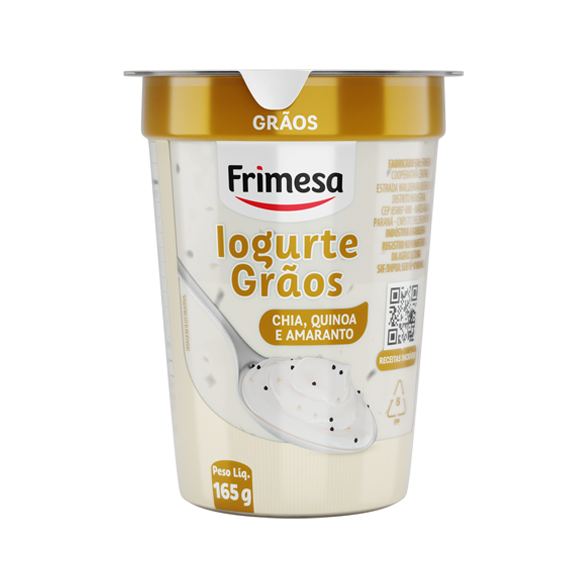 IOGURTE FRIMESA GRAOS CHIA/QUINOA/AMARANTO 165G