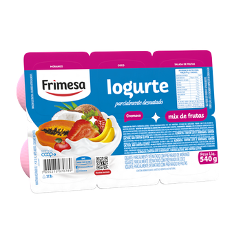 IOGURTE FRIMESA TRADICIONAL MIX FRUTAS 540G