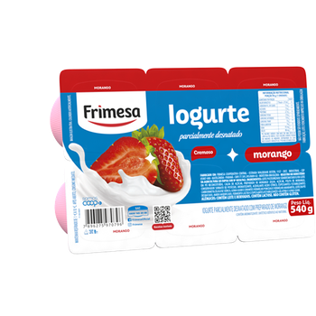 IOGURTE FRIMESA TRADICIONAL MORANGO 540G