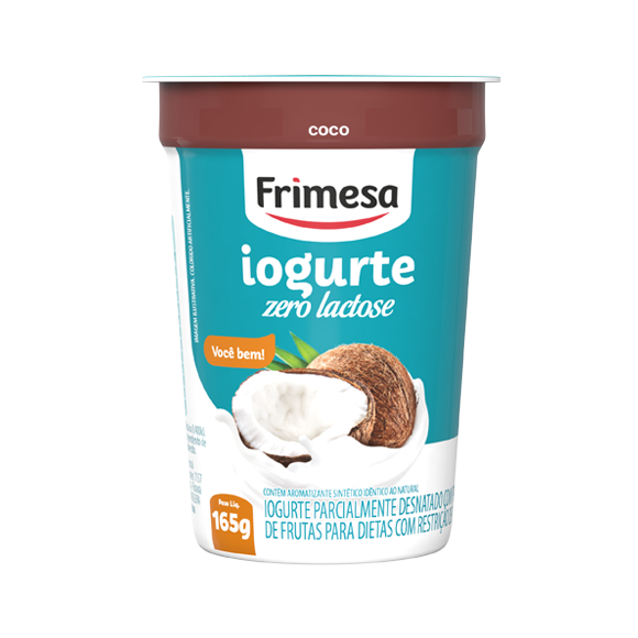 IOGURTE FRIMESA ZERO LACTOSE COCO 165G