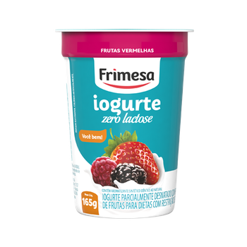IOGURTE FRIMESA ZERO LACTOSE FRUTAS VERMELHAS 165G