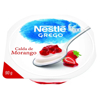 IOGURTE NESTLE GREGO CALDA DE MORANGO 90G
