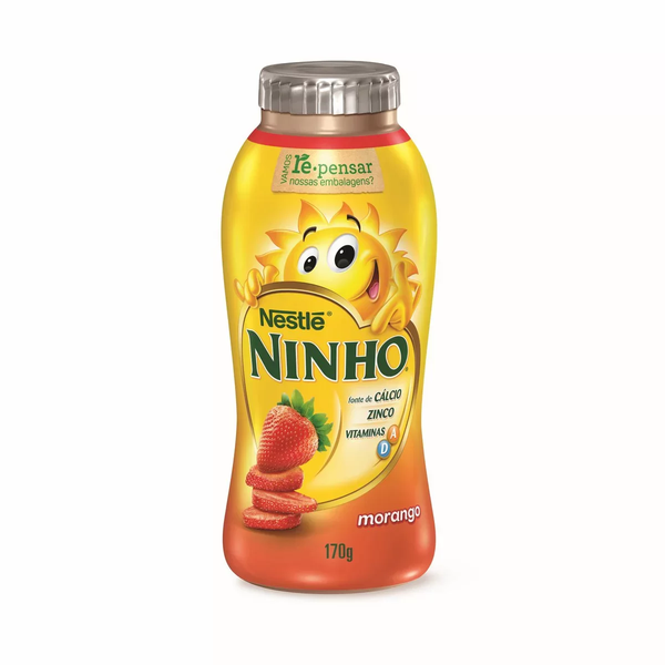 IOGURTE NESTLE NINHO MORANGO 170G