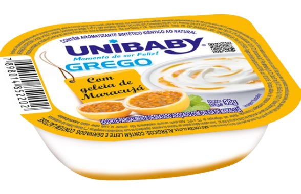 IOGURTE UNIBABY GREGO MARACUJA 90G