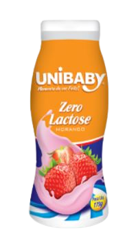 IOGURTE UNIBABY S/LACTOSE MORANGO 170G