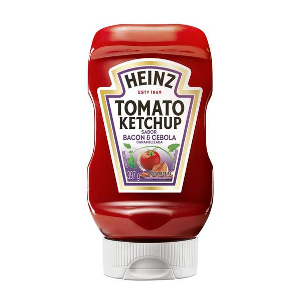 KETCHUP HEINZ BACON & CEBOLA 397G