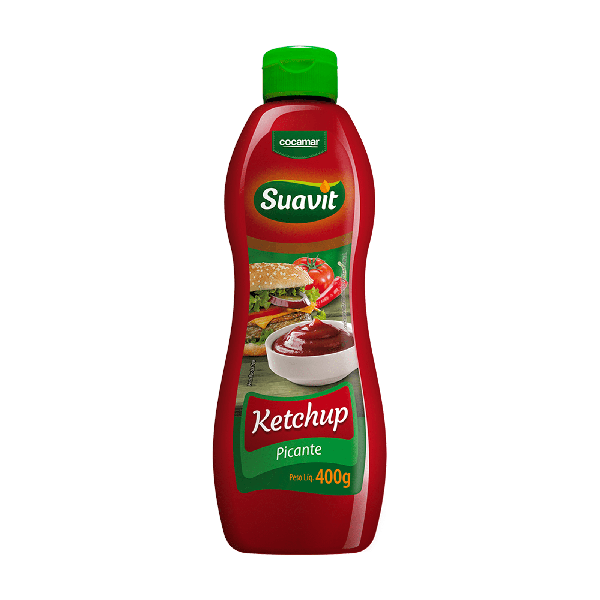 KETCHUP SUAVIT PICANTE 400G