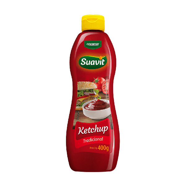 KETCHUP SUAVIT TRADICIONAL 400G