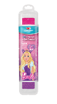 KIT ESCOVA/GEL DENTAL CONDOR JUNIOR BARBIE REF.1710241