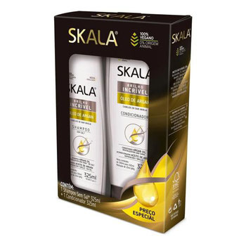SHAMPOO+CONDICIONADOR SKALA OLEO DE ARGAN 325ML