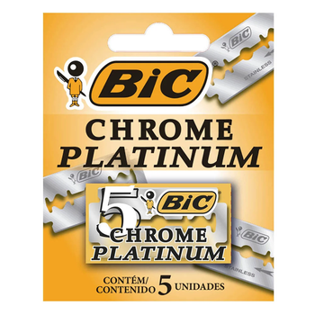 LAMINA BIC CHROME PLATINUM C/5