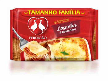 LASANHA PERDIGAO BOLONHESA FAMILIAR 1KG