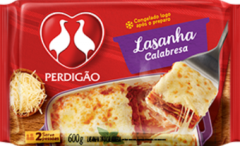 LASANHA PERDIGAO CALABRESA 600G