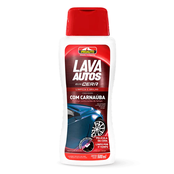 LAVA AUTO PROAUTO C/CERA 500ML