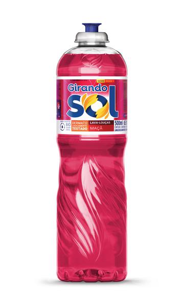 LAVA LOUCAS GIRANDO SOL MACA 500ML