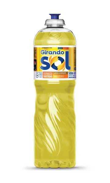 LAVA LOUCAS GIRANDO SOL NEUTRO 500ML