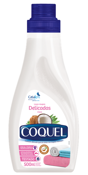 LAVA ROUPAS COQUEL LIQUIDO COCO 500ML