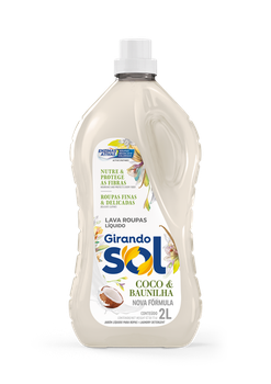 LAVA ROUPAS GIRANDO SOL LIQUIDO COCO 2LT
