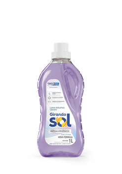 LAVA ROUPAS GIRANDO SOL LIQUIDO HIPOALERGENICO 1LT