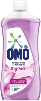 LAVA ROUPAS OMO LIQUIDO ROUPAS FINAS E DELICADAS ORIGINAL 900ML