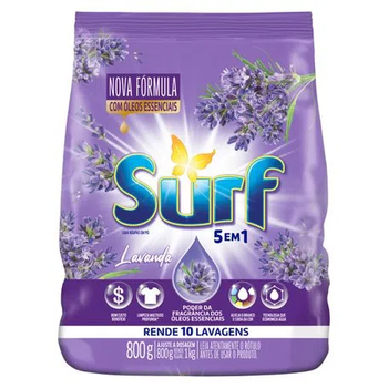 LAVA ROUPAS SURF PO 5X1 LAVANDA 800G