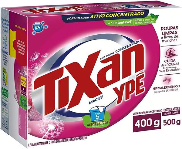 LAVA ROUPAS TIXAN YPE PO MACIEZ 400G