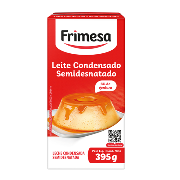 LEITE CONDENSADO FRIMESA SEMIDESNATADO 395G