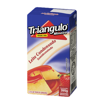 LEITE CONDENSADO TRIANGULO MINEIRO SEMIDESNATADO 395G