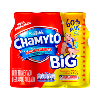 LEITE FERMENTADO NESTLE CHAMYTO BIG C/6 720G