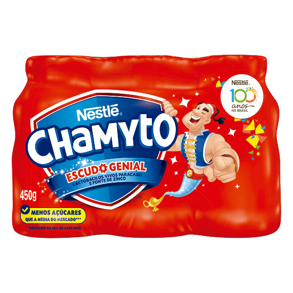 LEITE FERMENTADO NESTLE CHAMYTO C/6 450G