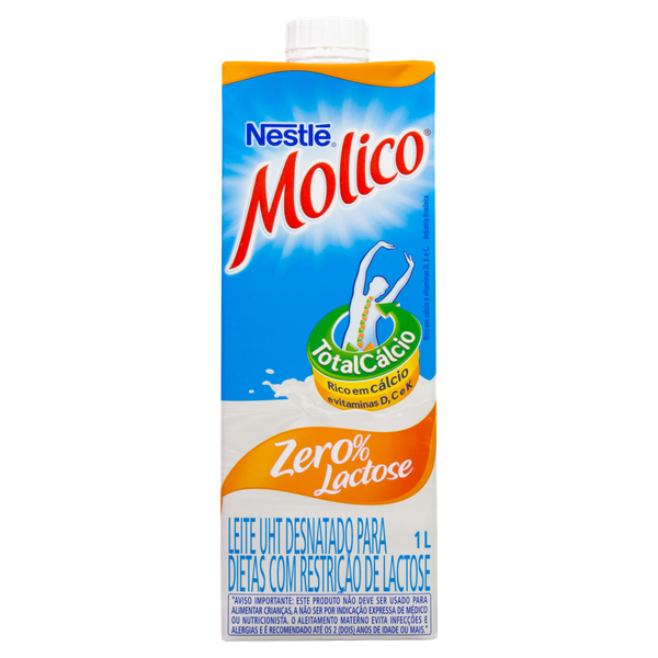 LEITE NESTLE MOLICO ZERO LACTOSE 1LT