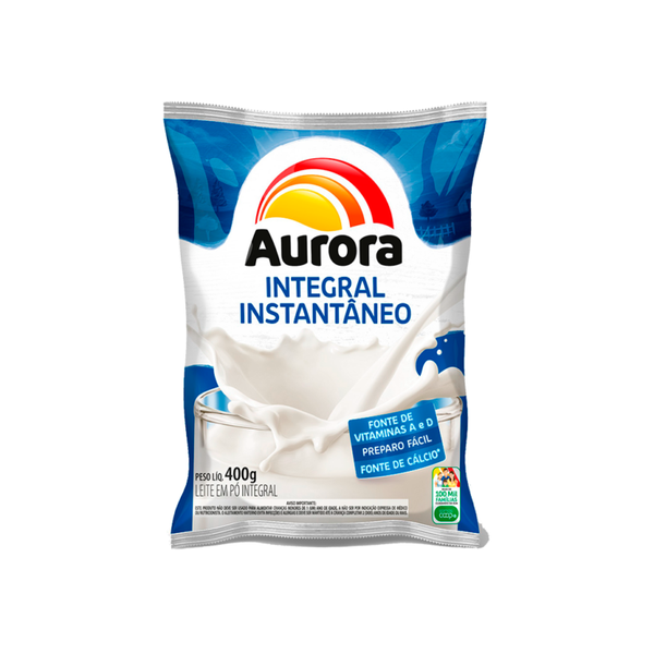 LEITE PO AURORA INTEGRAL INSTANTANEO 400G