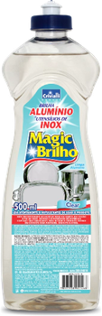 LIMPA ALUMINIO MAGIC BRILHO CLEAR 500ML