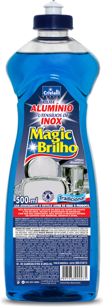LIMPA ALUMINIO MAGIC BRILHO TRADICIONAL 500ML