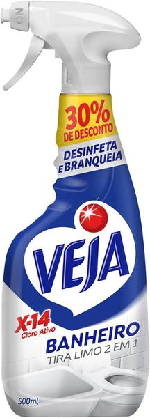 LIMPA LIMO VEJA X-14 BANHEIRO 30% DESCONTO 500ML