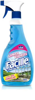 LIMPA VIDROS FACILLE CRISTAL SPRAY 500ML