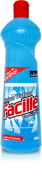 LIMPA VIDROS FACILLE TRADICIONAL 550ML