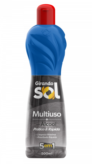 LIMPA VIDROS GIRANDO SOL C/ALCOOL 500ML