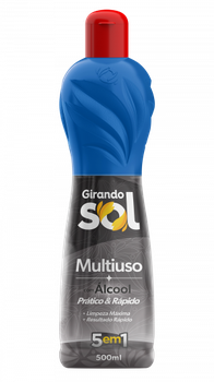LIMPA VIDROS GIRANDO SOL C/ALCOOL 500ML